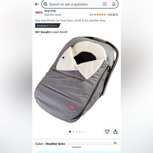 Skip hop car seat cover